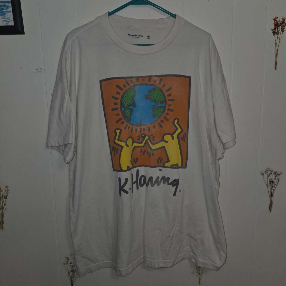 Abercrombie & Fitch Keith Haring World Graphic T-Shirt